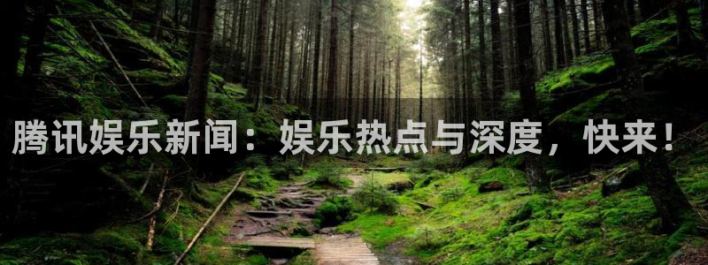 今年会app：腾讯娱乐新闻：娱乐热点与深度，快来！